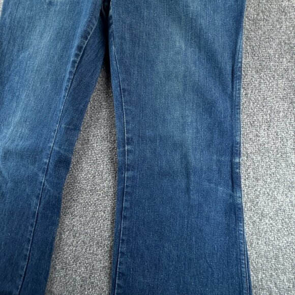 VTG Wrangler Bluebell Flare Bell Bottom Blue Bell Denim Jeans Cotton ACTL 32X34 - Picture 5 of 16